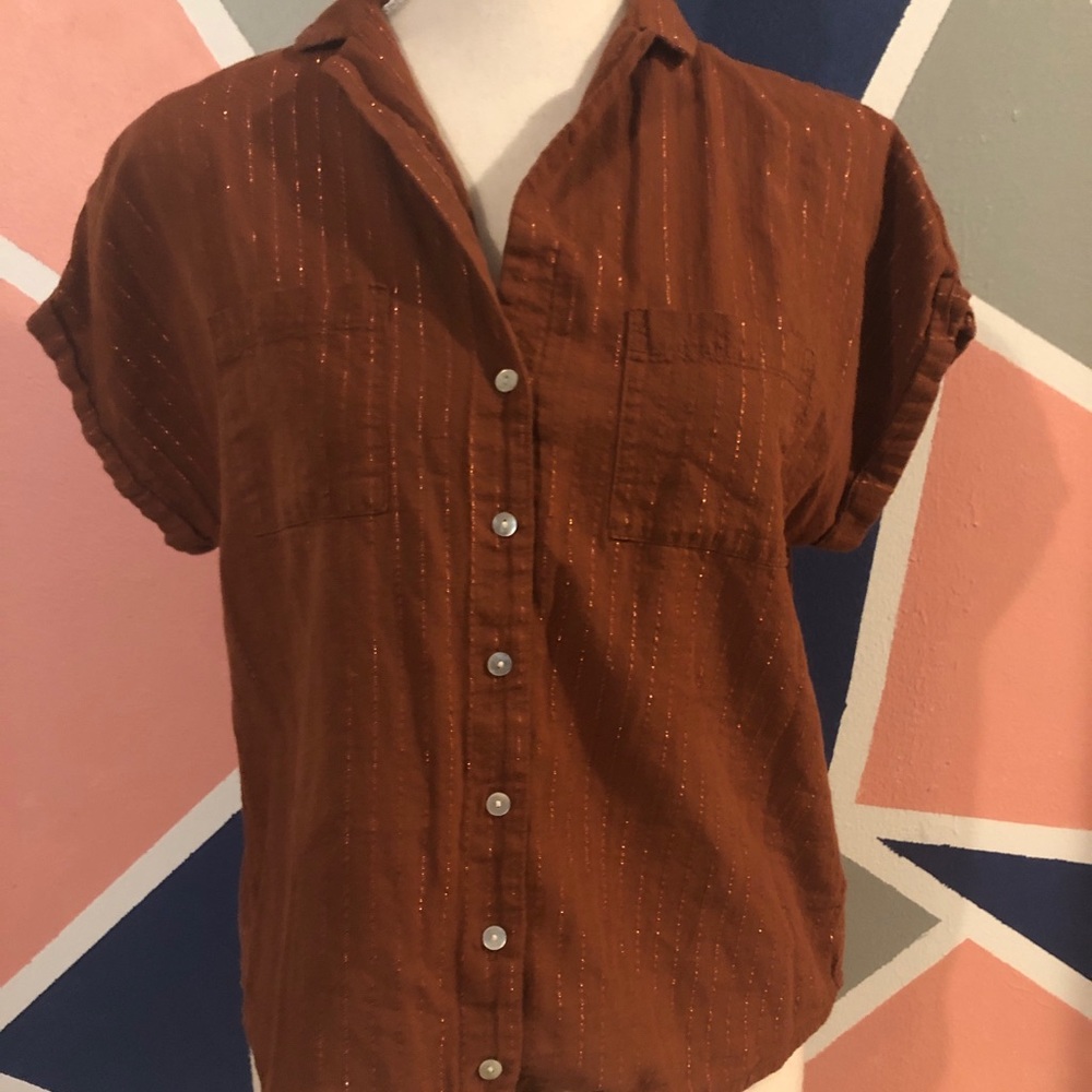 Button Up Collared Shirt